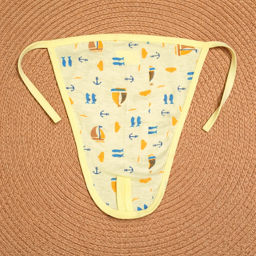 Newborn Baby Knitted Cotton Nappy (Reusable Cloth Langot) code:NBE , diaper-Knit